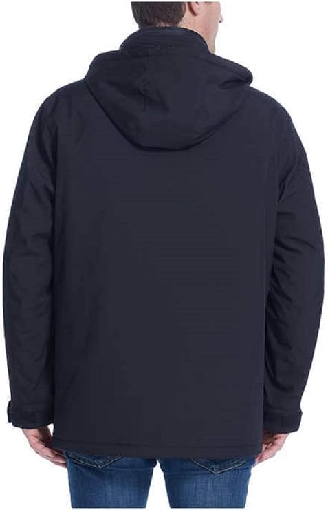 Weatherproof Vintage Men's Winter Coat, Double Layer Bonded Shell, Quilted Interior Bib, Full Zip - Image 2